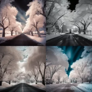Generate infrared photographs with Midjourney
