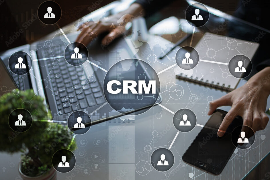 CRM. Customer relationship management concept. Customer service and relationship.