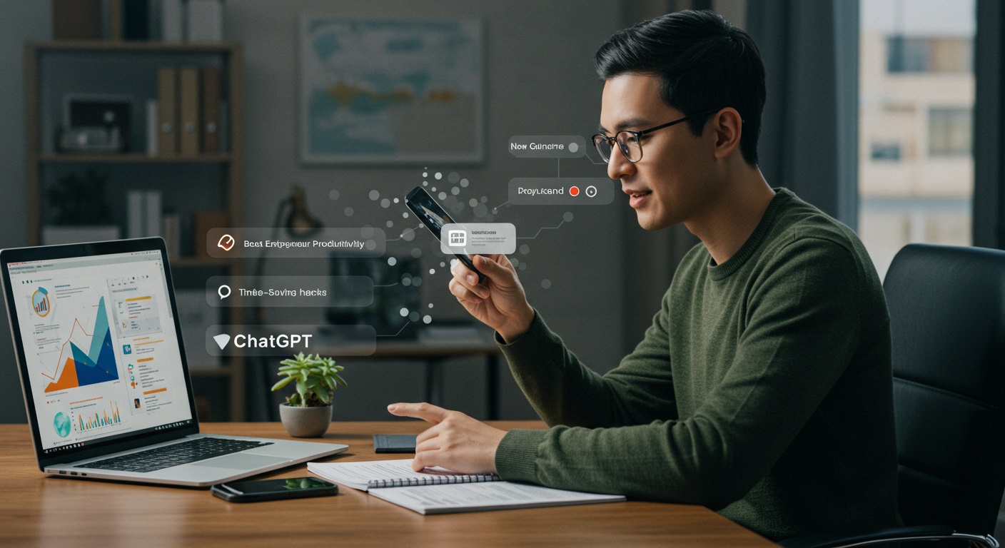 Boost Entrepreneur Productivity: ChatGPT Time-Saving Hacks