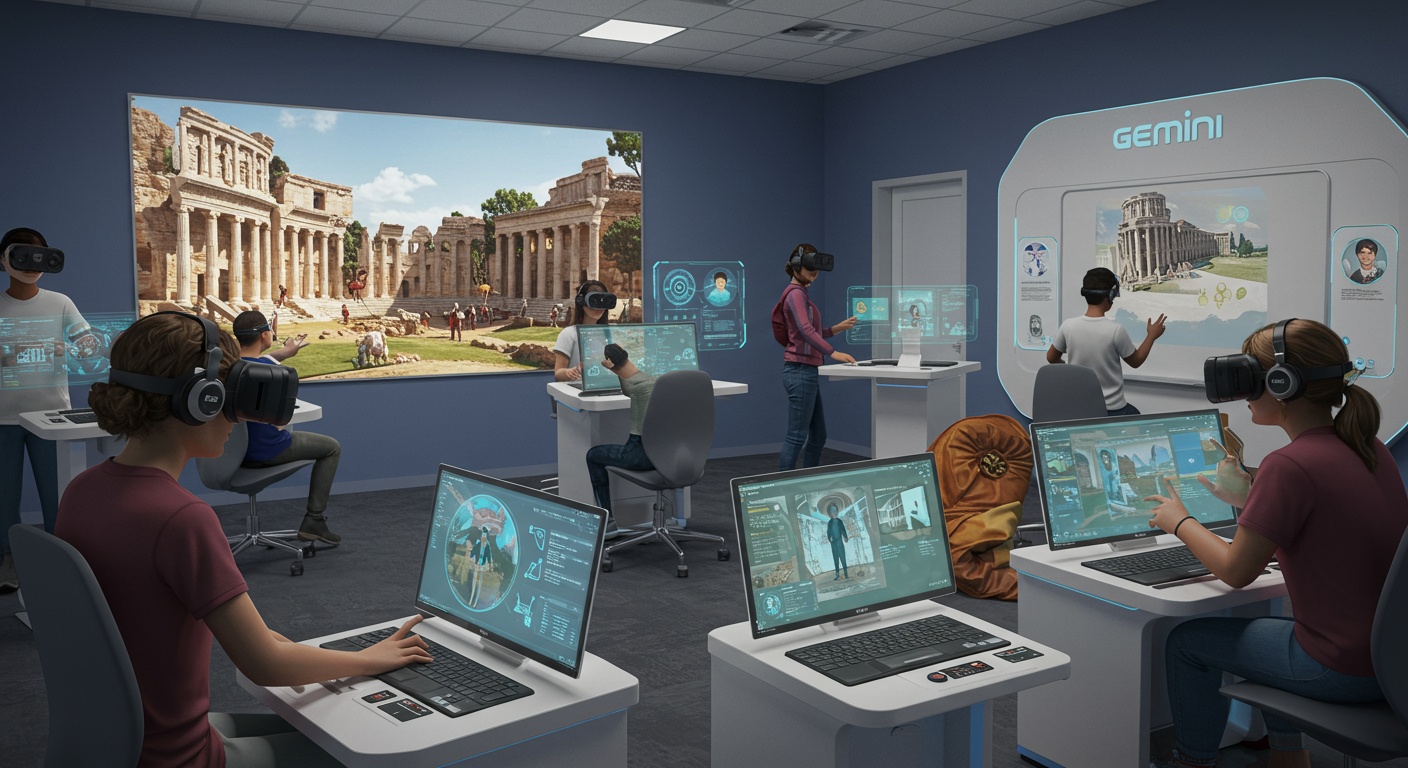 Gemini Prompts: Creating Immersive VR Learning Experiences