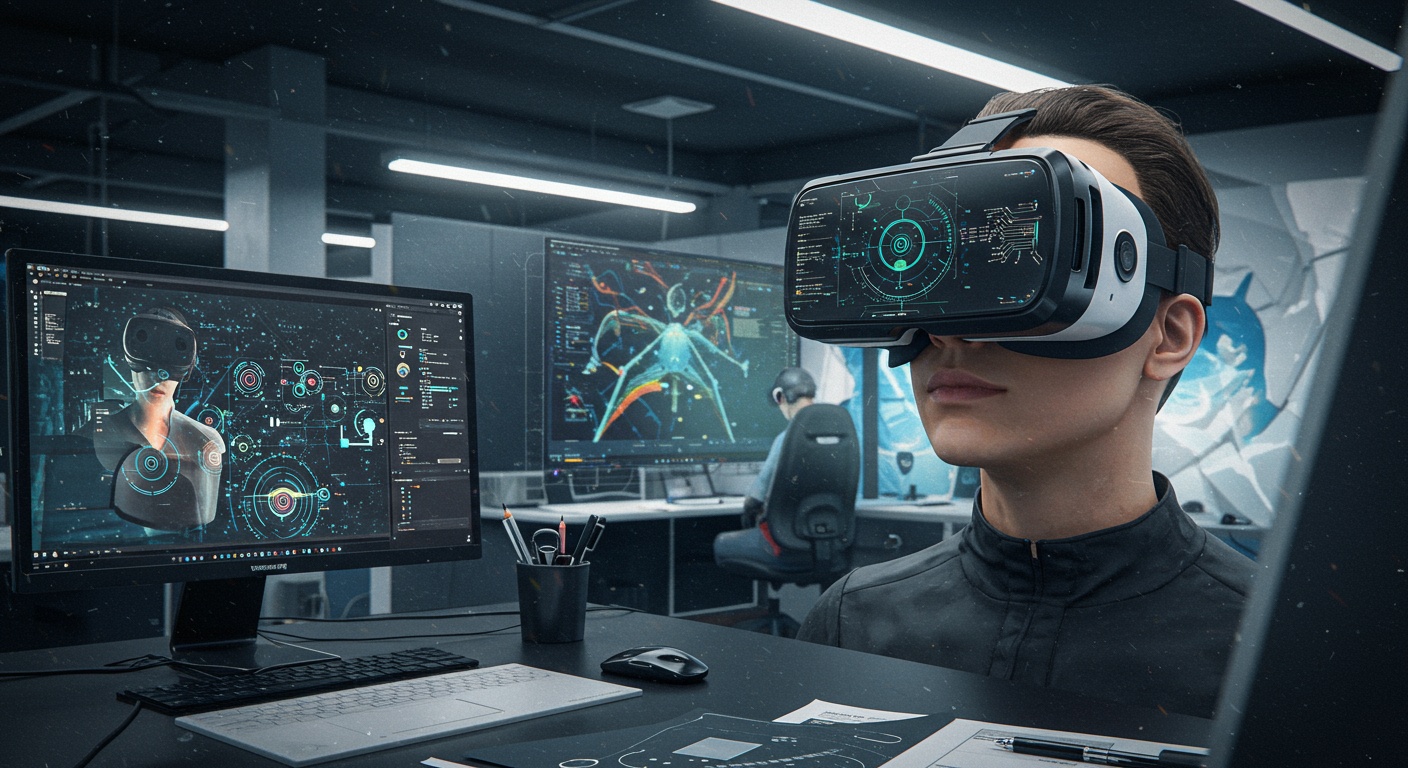 Virtual Reality Vision: Crafting Immersive Experiences with AI