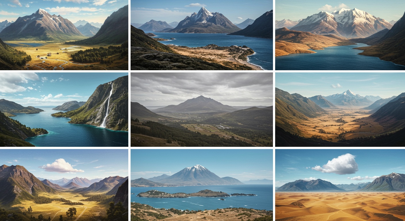 AI Visions: 15 Gemini Prompts for Landscape Photography