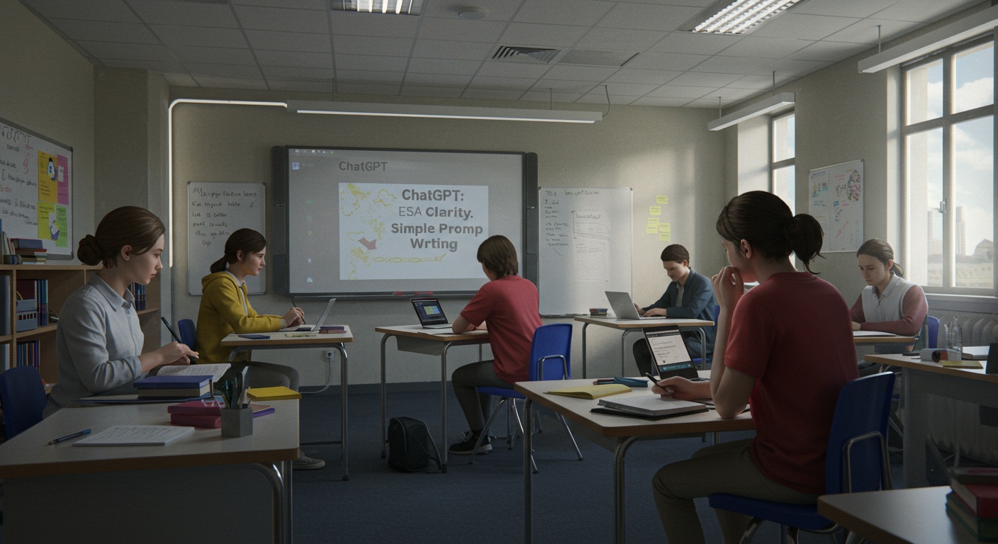 ChatGPT Clarity: Simple Prompt Writing illustration