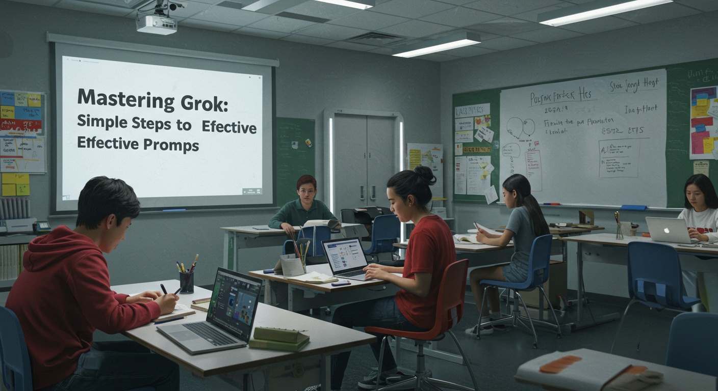 Mastering Grok: Simple Steps to Effective Prompts illustration