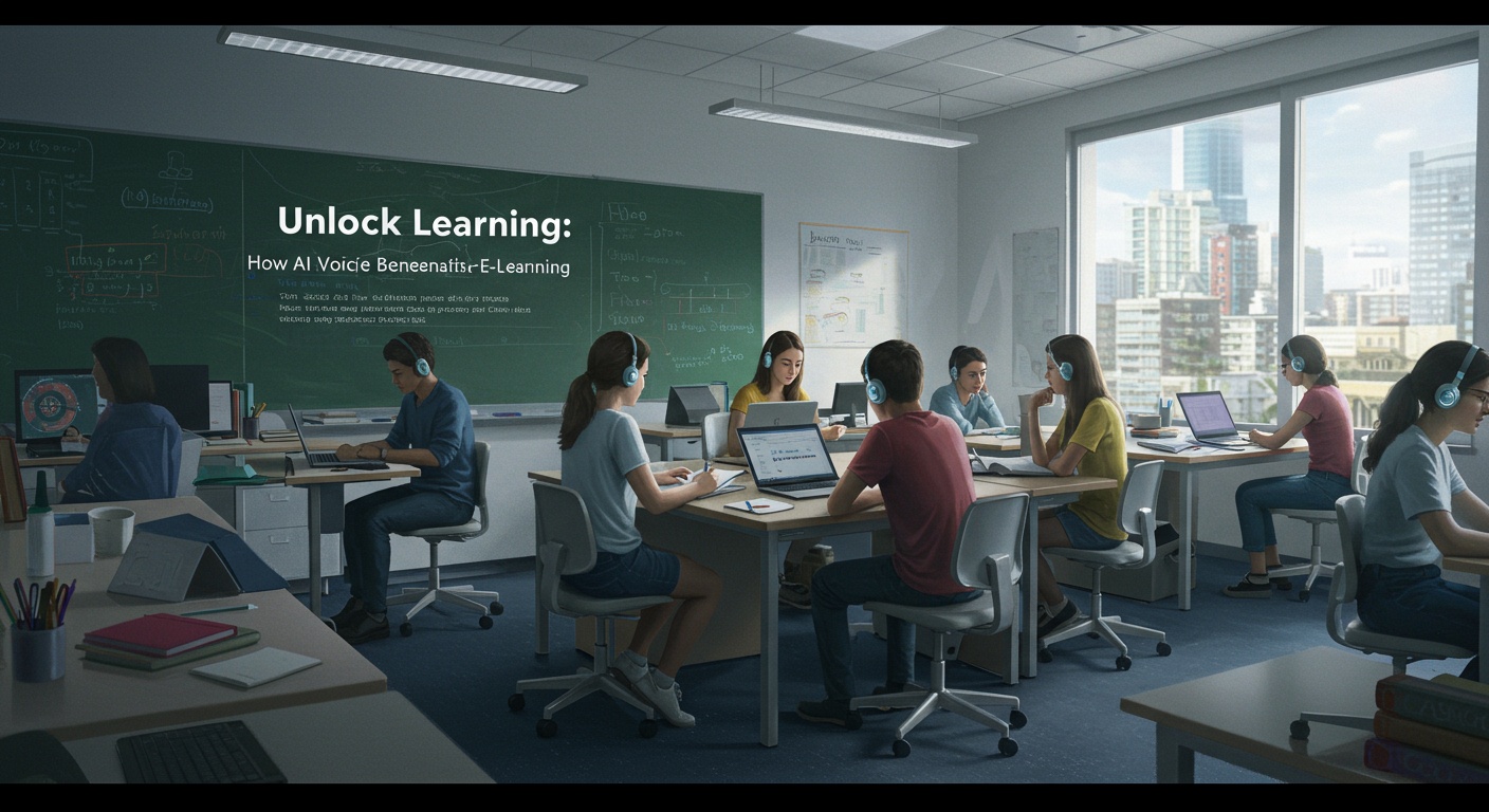 Unlock Learning: How AI Voice Benefits E-Learning