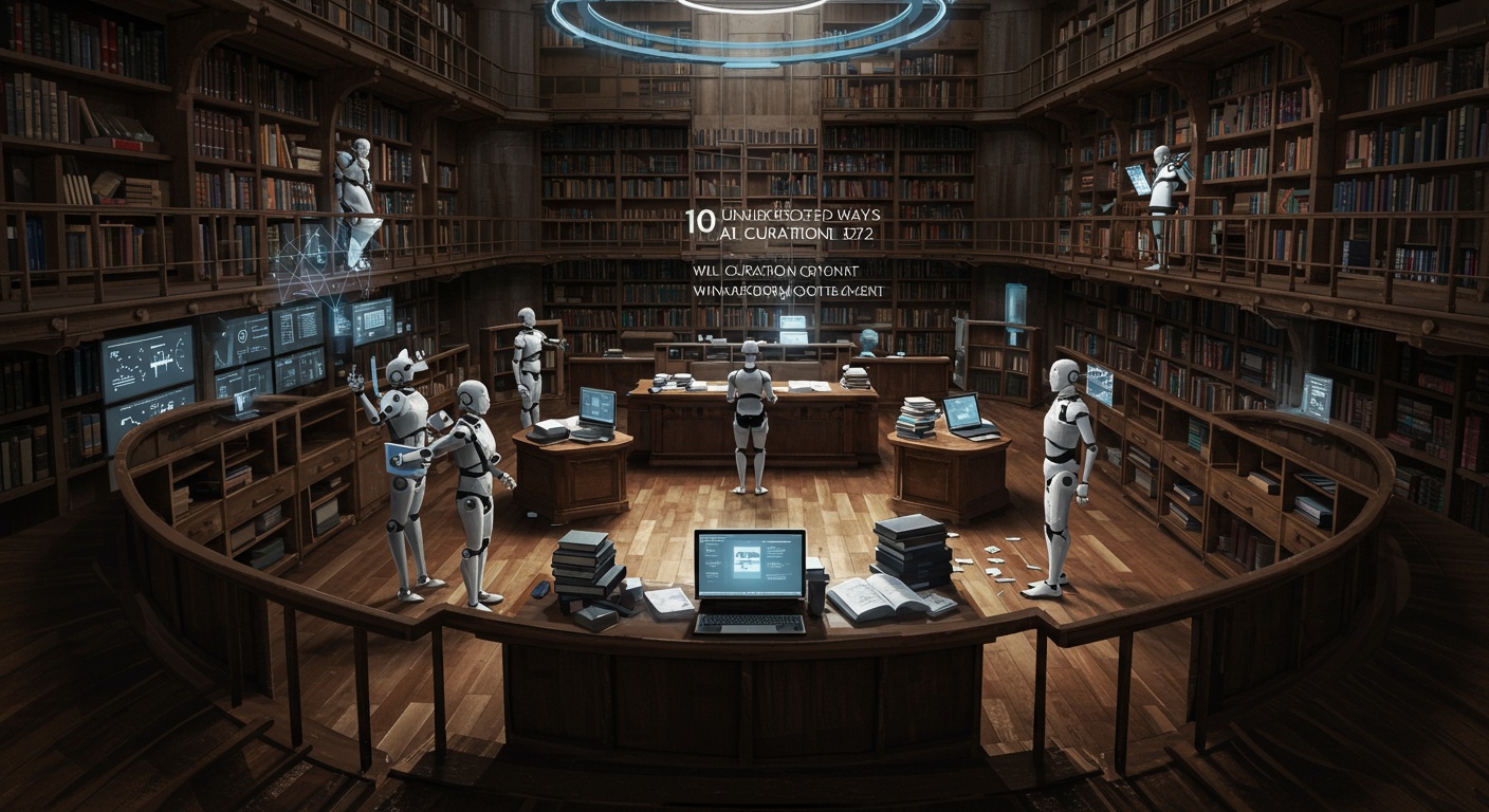 10 Unexpected Ways AI Curation Will Transform Content illustration