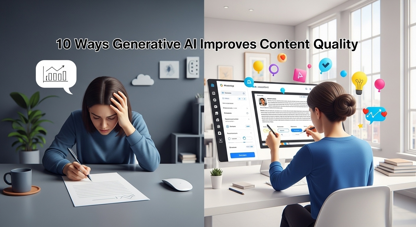 10 Ways Generative AI Improves Content Quality