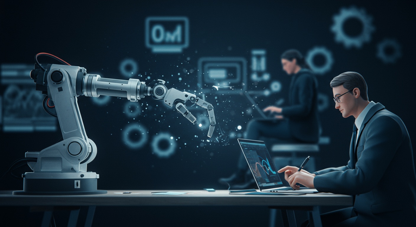 AI Automation Stop Wasting Time Start Automating illustration