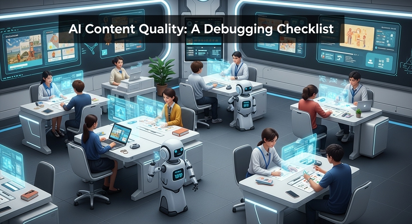 AI Content Quality: A Debugging Checklist