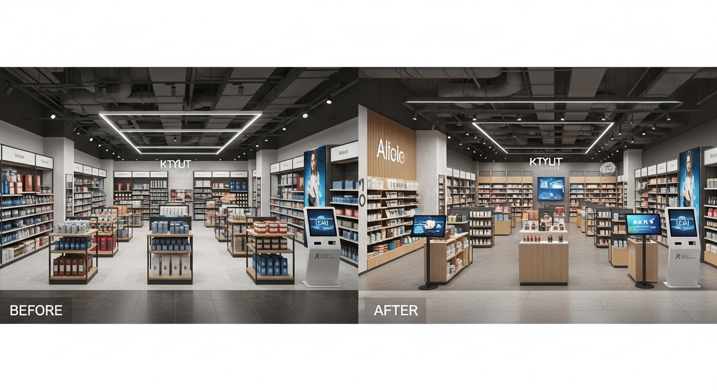 AI Redesigns Retail: A Case Study