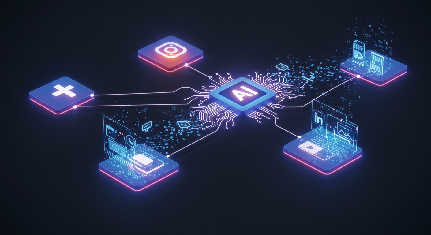 Automate Social Media Content Effortlessly Using Generative AI