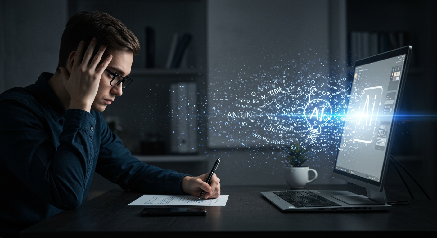 Beat Writer’s Block Forever Using Smart AI Assistance illustration