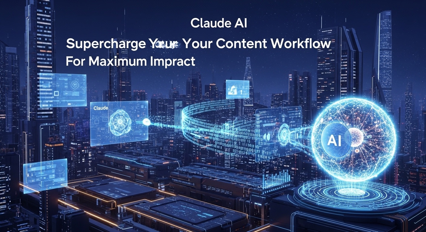 Claude AI Supercharge Your Content Workflow For Maximum Impact