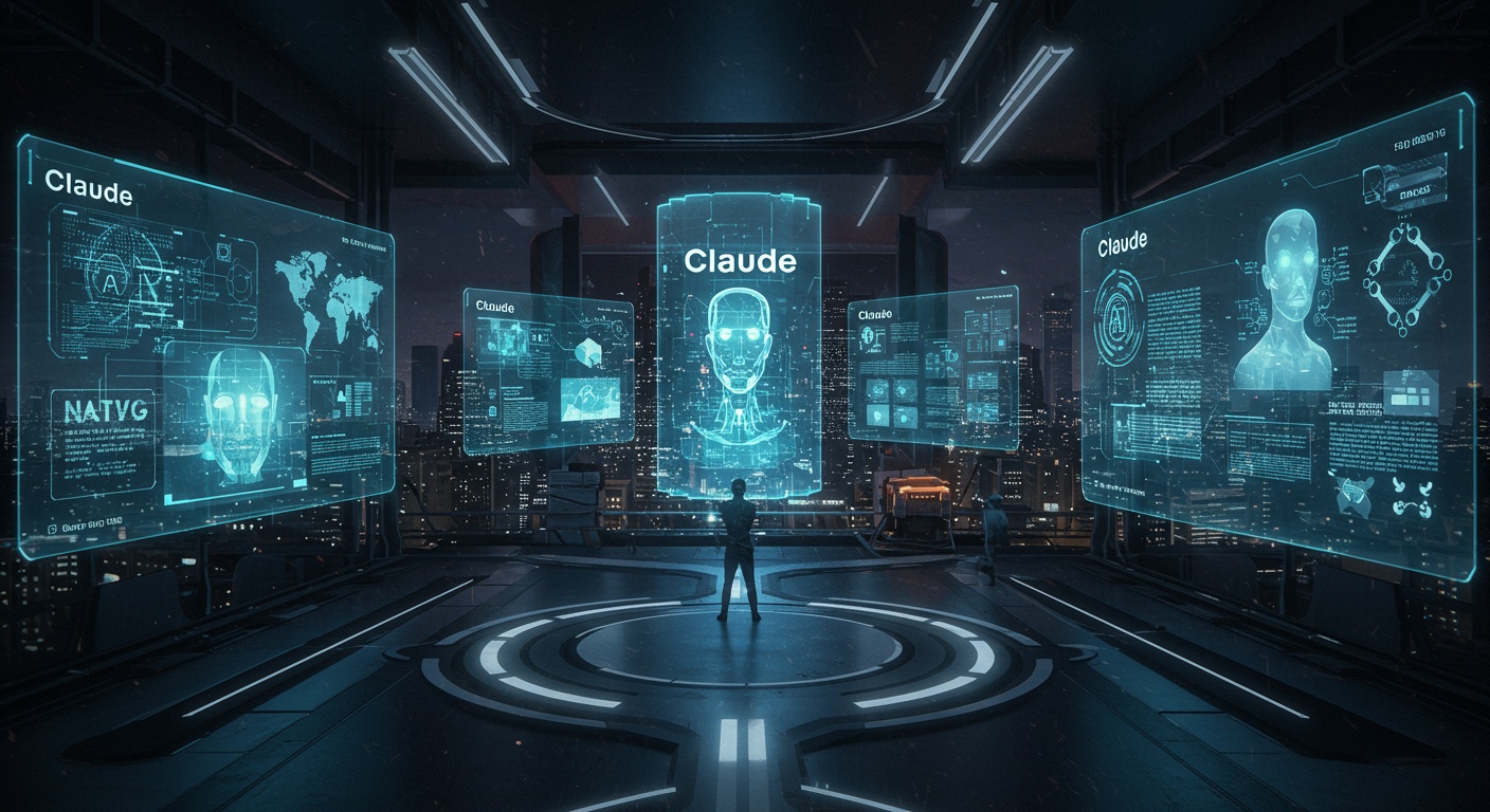 Claude Revolution Unveiling Future AI Content Writing illustration