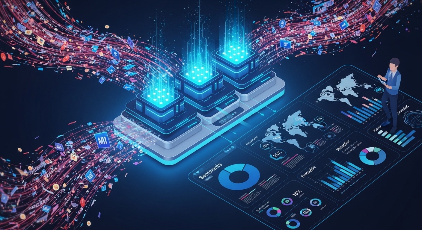 Data Storytelling AI Social Media Analytics Reporting