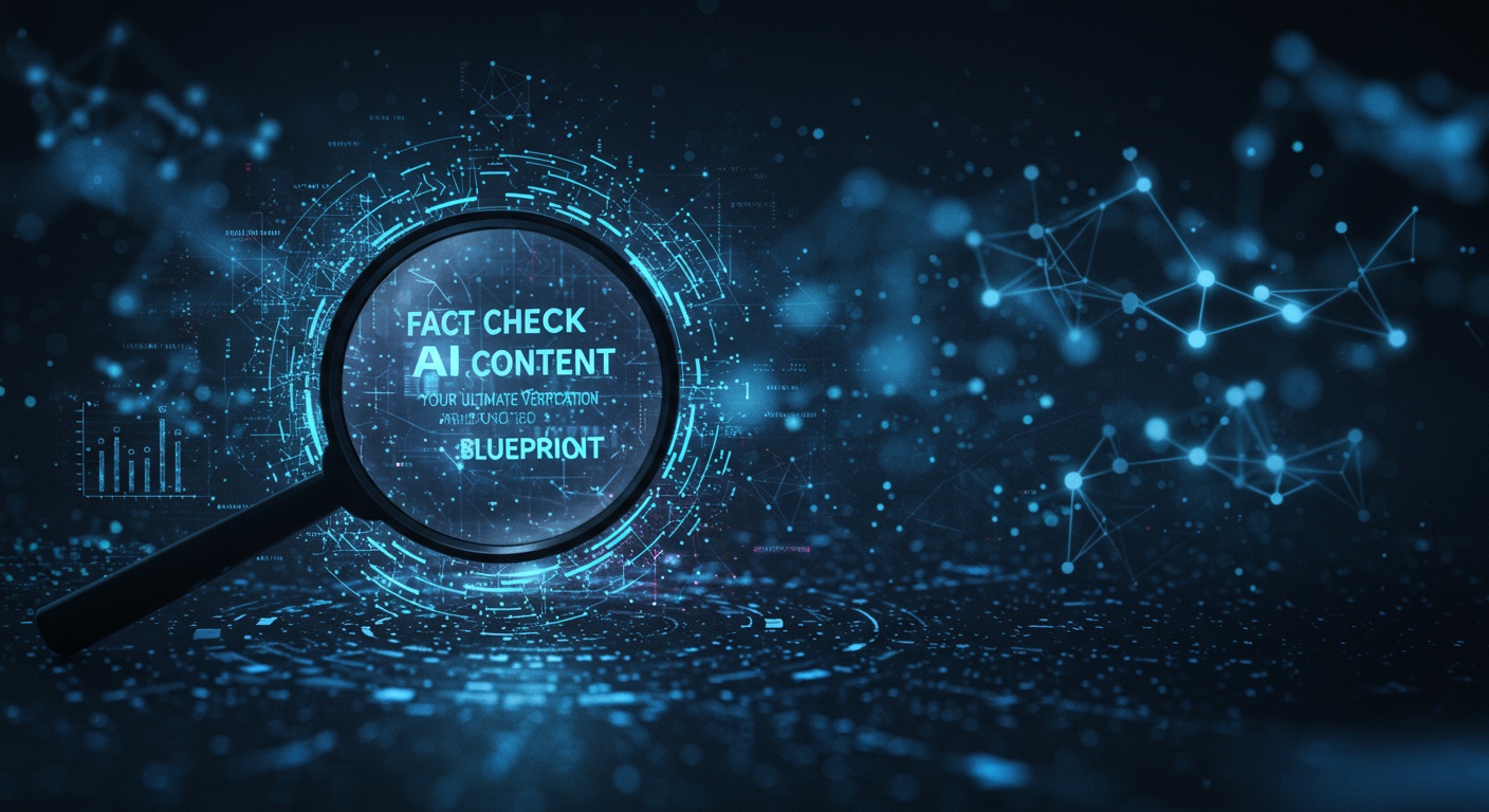 Fact Check AI Content Your Ultimate Verification Blueprint