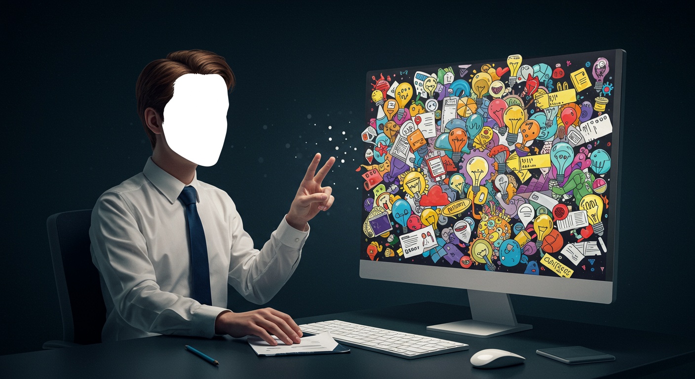 How AI Banishes Writer's Block Forever illustration