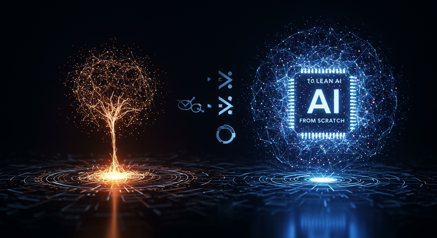 How to Learn AI From Scratch Your Complete Guide illustration