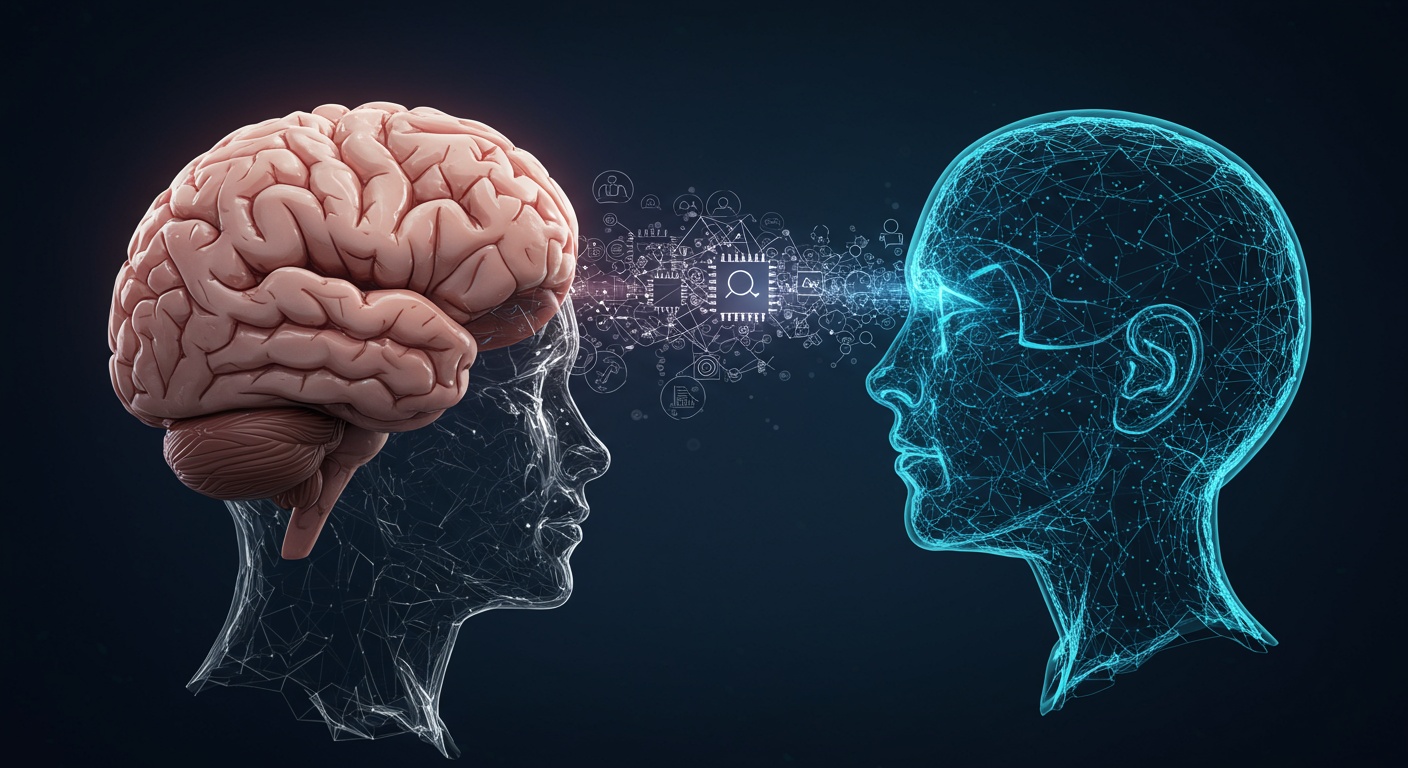 Idea Machine Generative AI For Unlimited Brainstorming illustration
