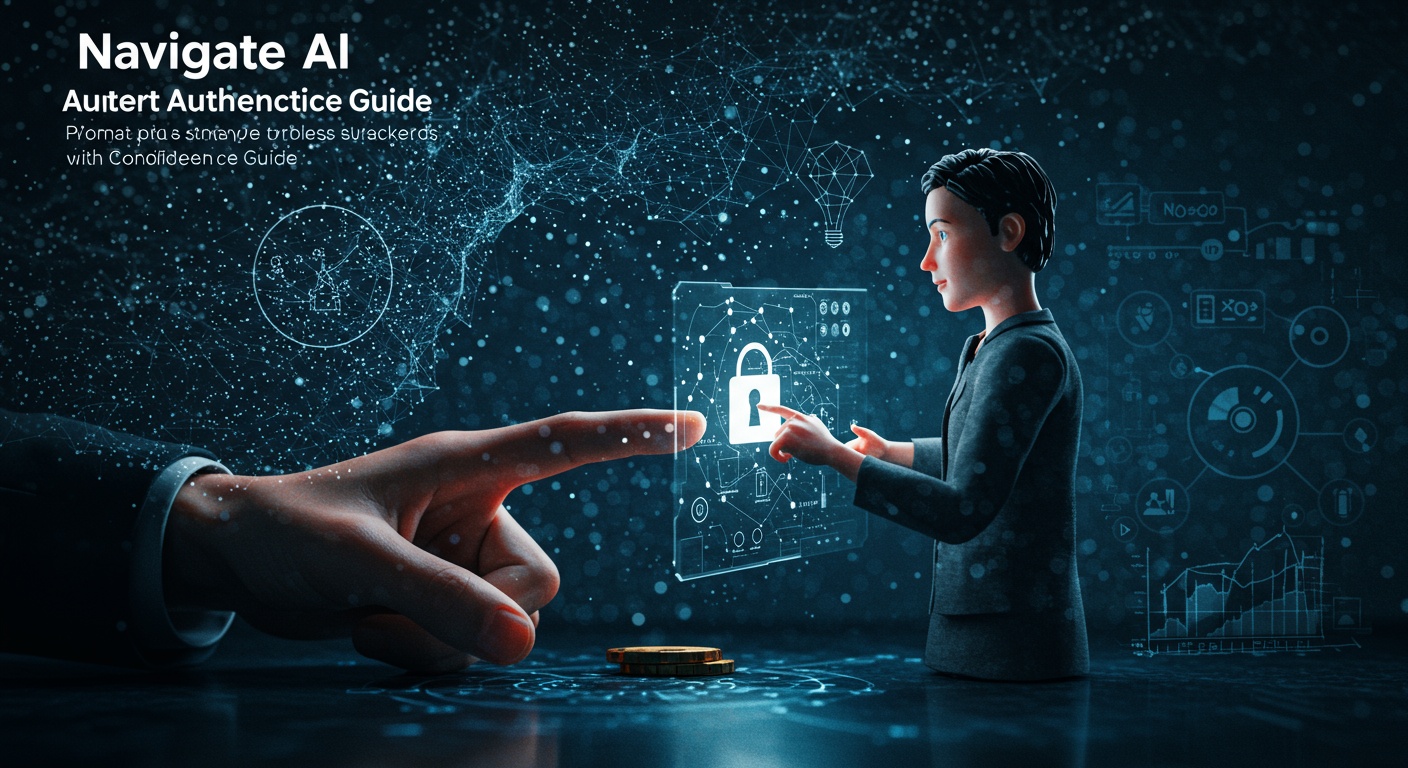 Navigate AI Content Authenticity with Confidence Guide illustration