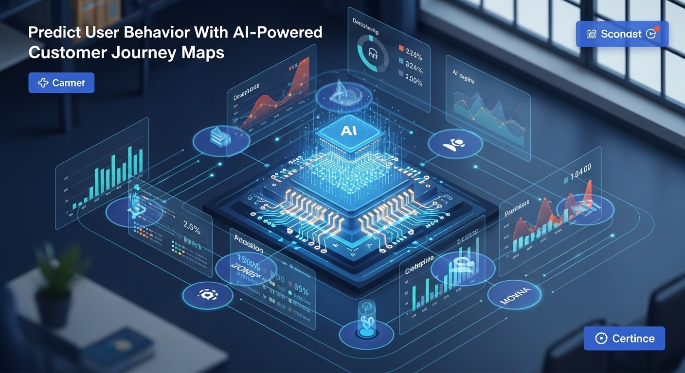 Predict User Behavior With AI-Powered Customer Journey Maps illustration