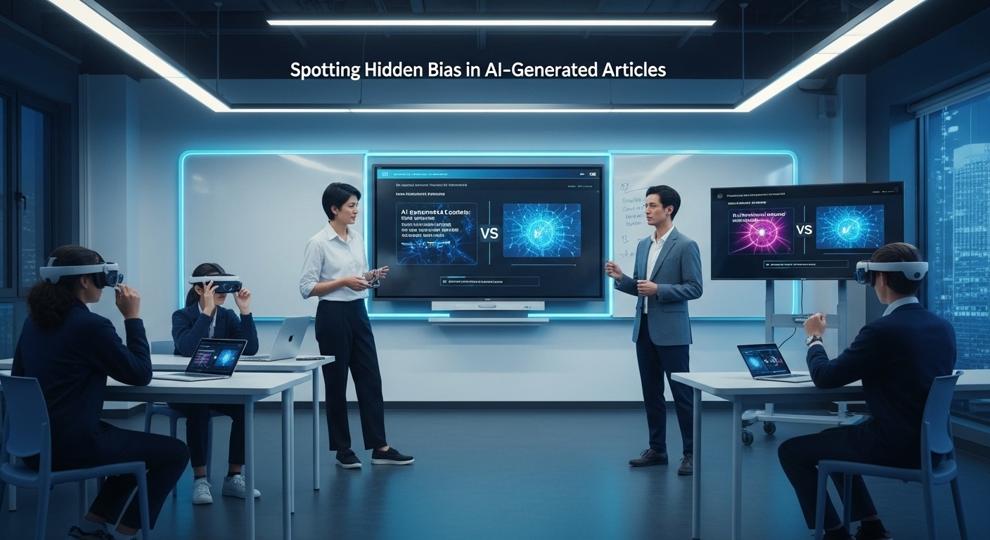 Spotting Hidden Bias in AI-Generated Articles