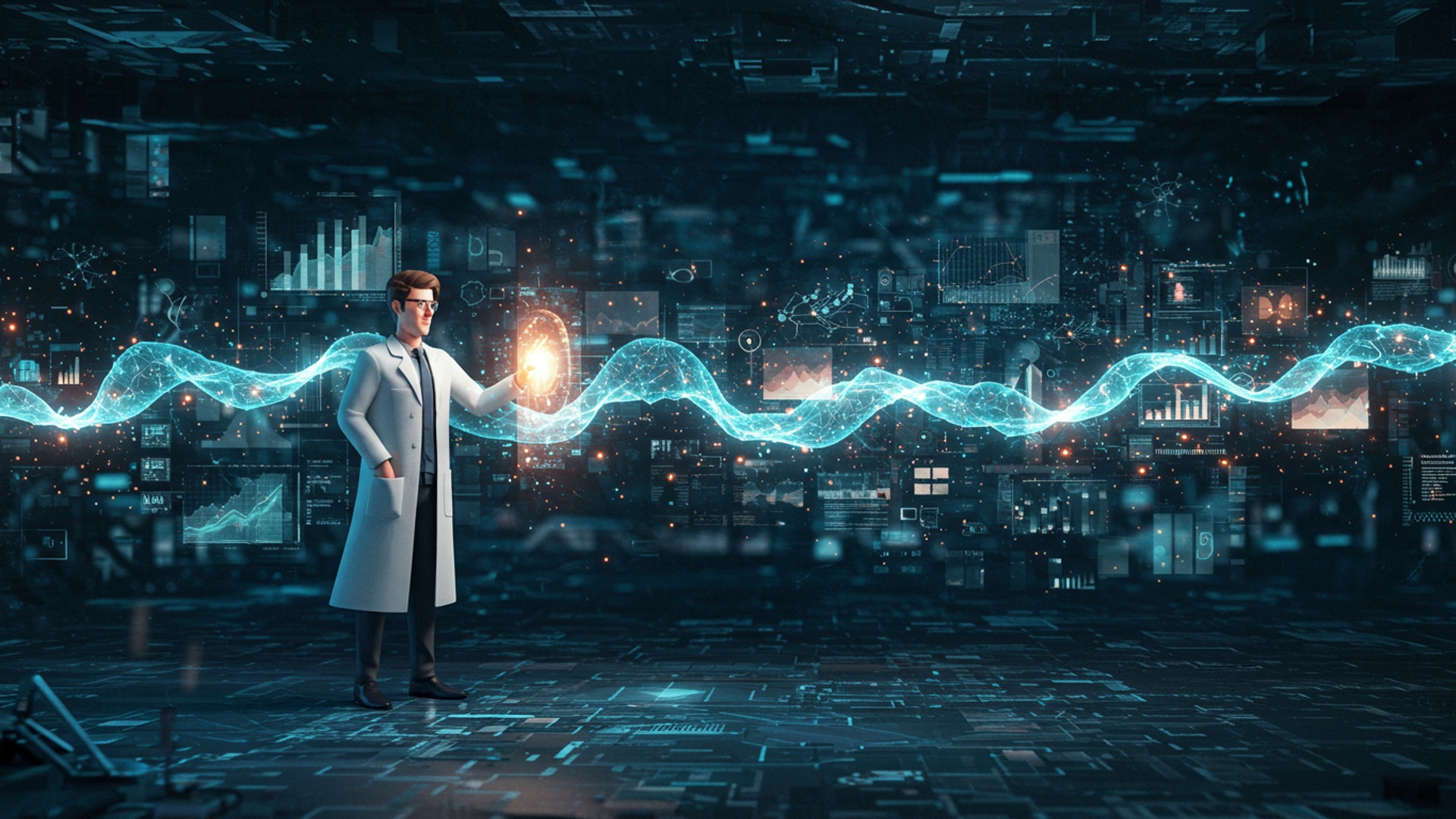 Unlock Your Data Science Career Superpowers with AI Learning illustration