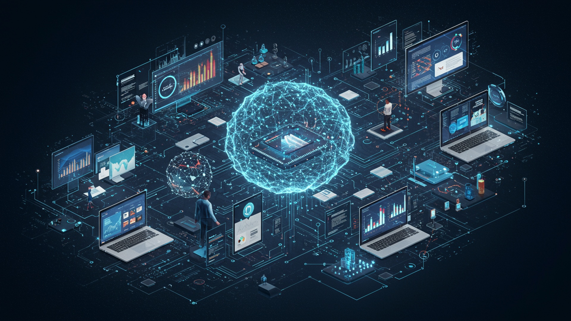 5 Essential Generative AI Marketing Strategies for Explosive Results illustration