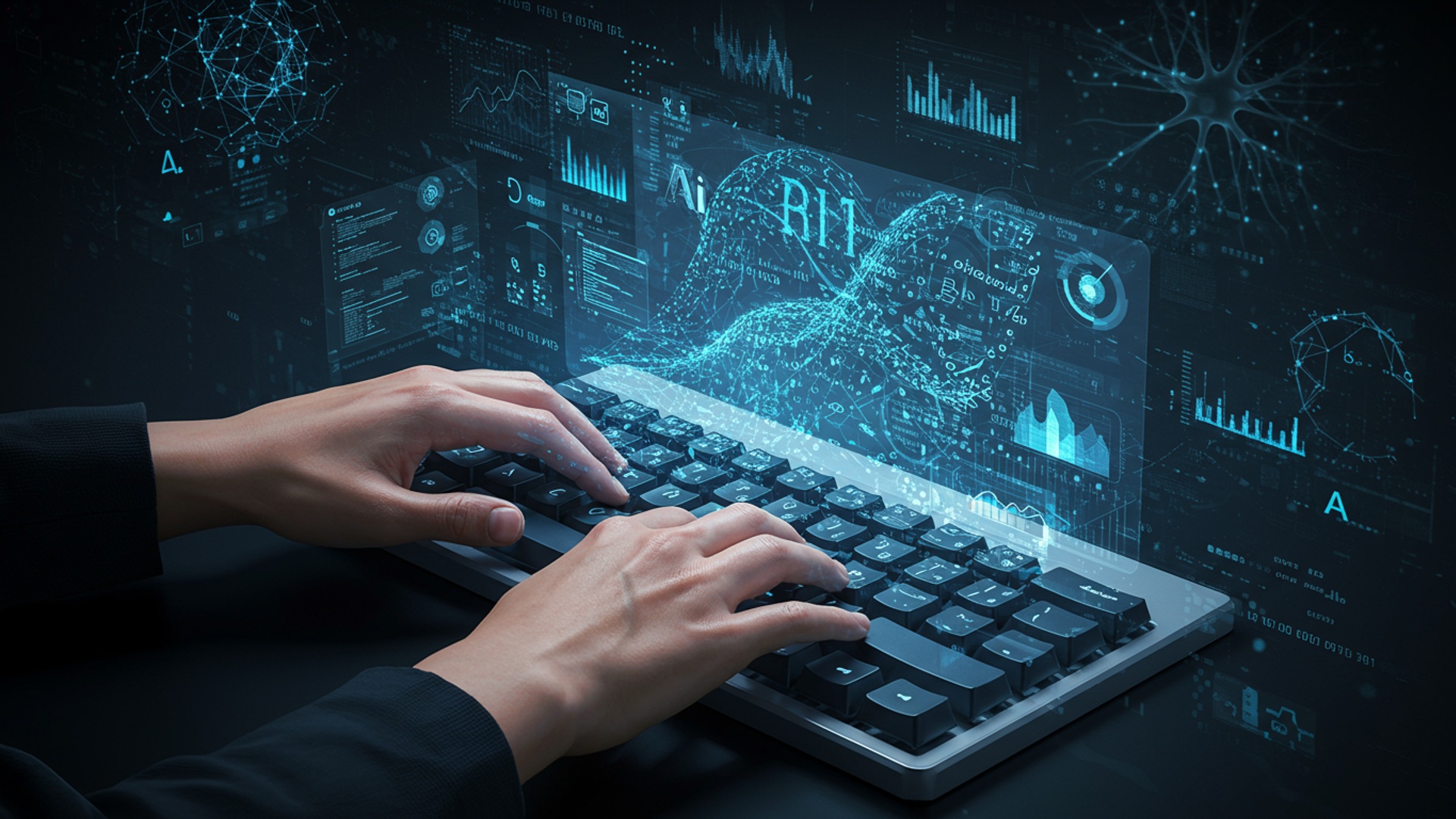 5 Essential Steps to Launch a Lucrative AI Content Writing Career illustration