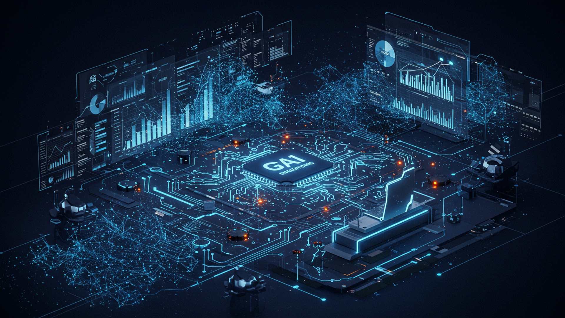 7 Generative AI Marketing Hacks to Skyrocket Your Brand illustration