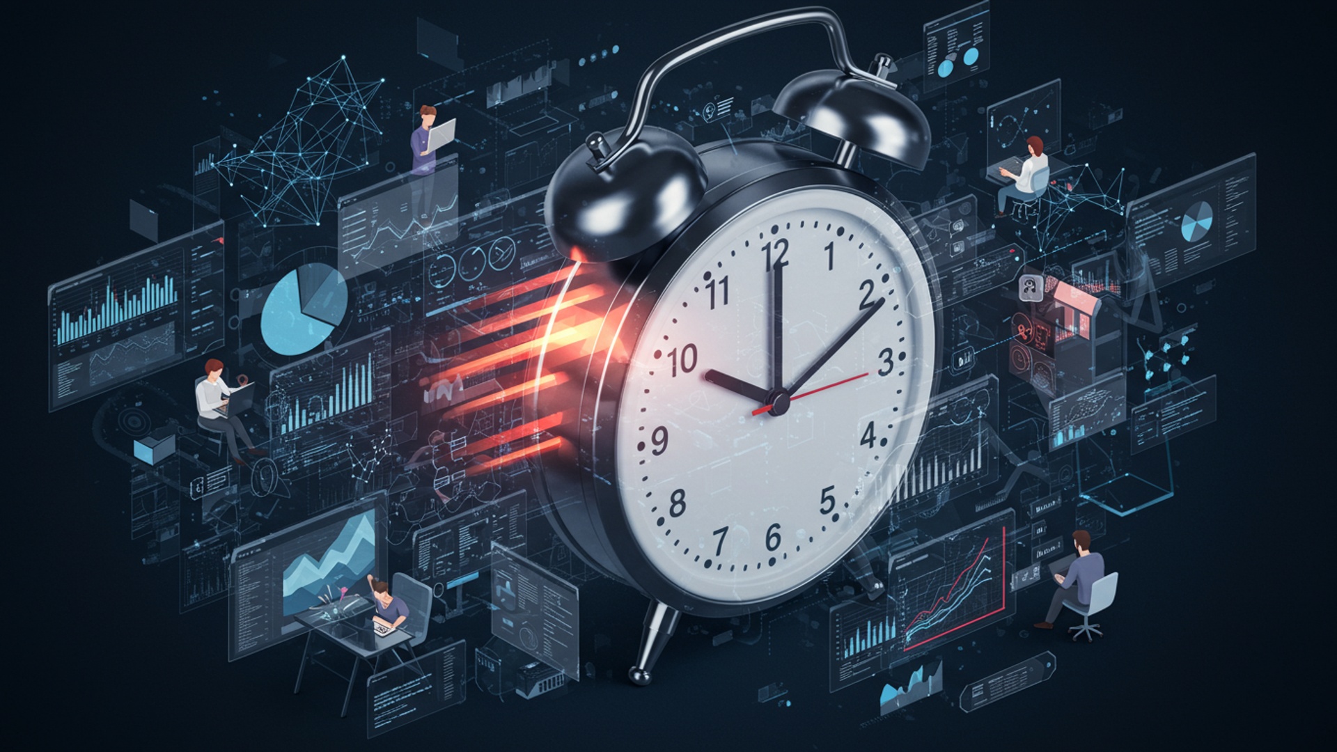 7 Smart AI Tools to Instantly Save Hours Every Week illustration