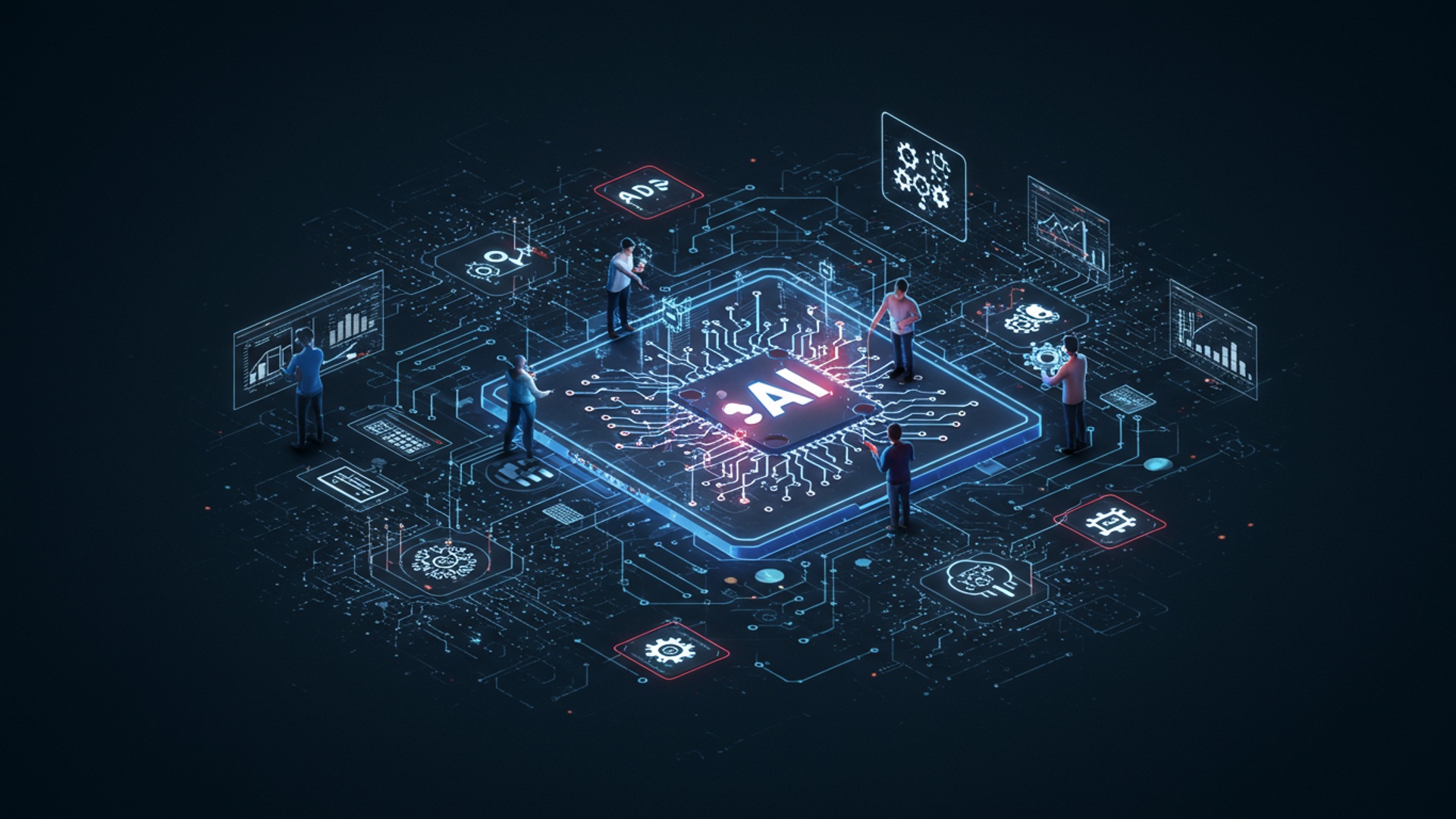 Build Smarter Apps 5 AI Strategies for Seamless Software Development illustration