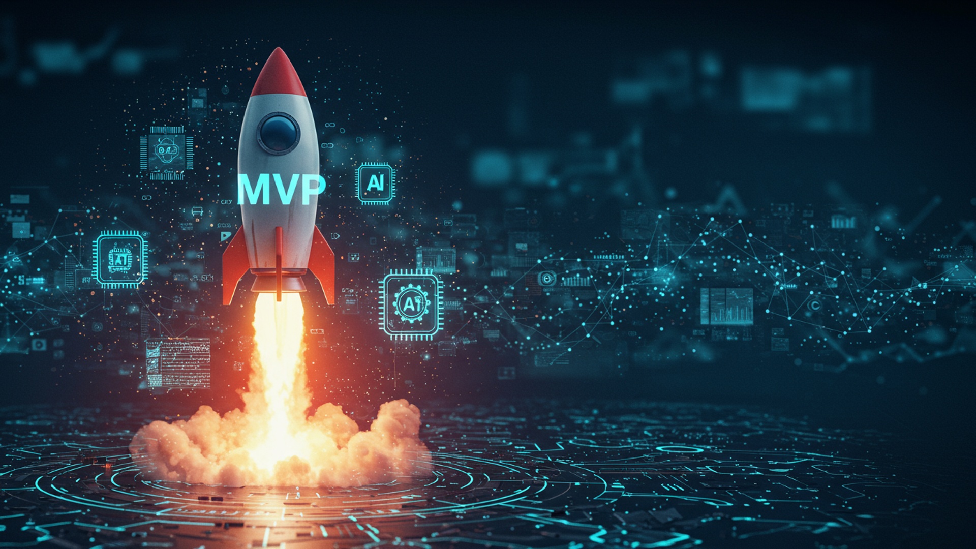 Launch Faster 5 Ways AI Supercharges Your Minimum Viable Product illustration