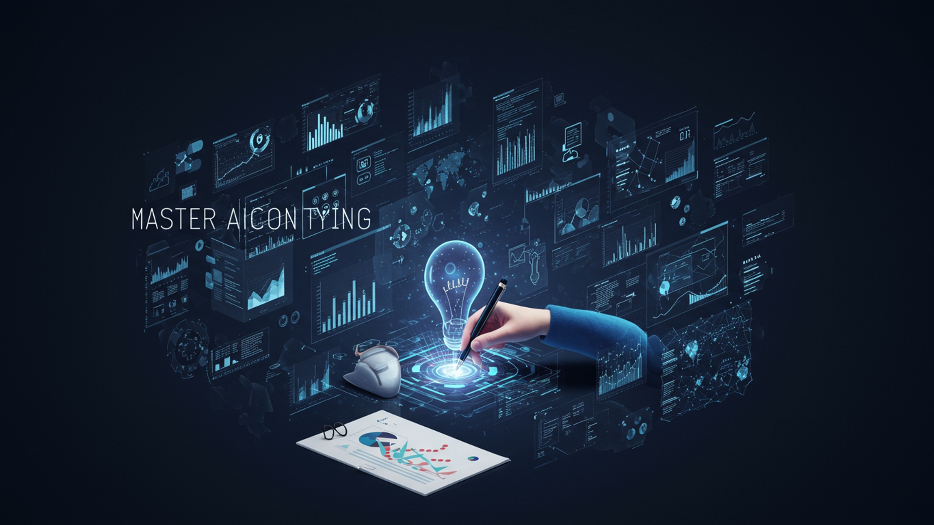 Master AI Content Writing Your Path to a Thriving Career illustration