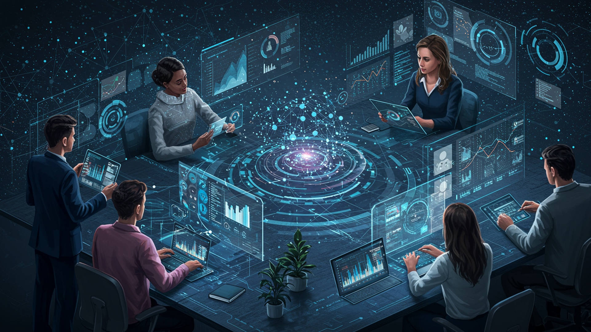 Supercharge Your Team Productivity with AI Tools A Complete Guide illustration