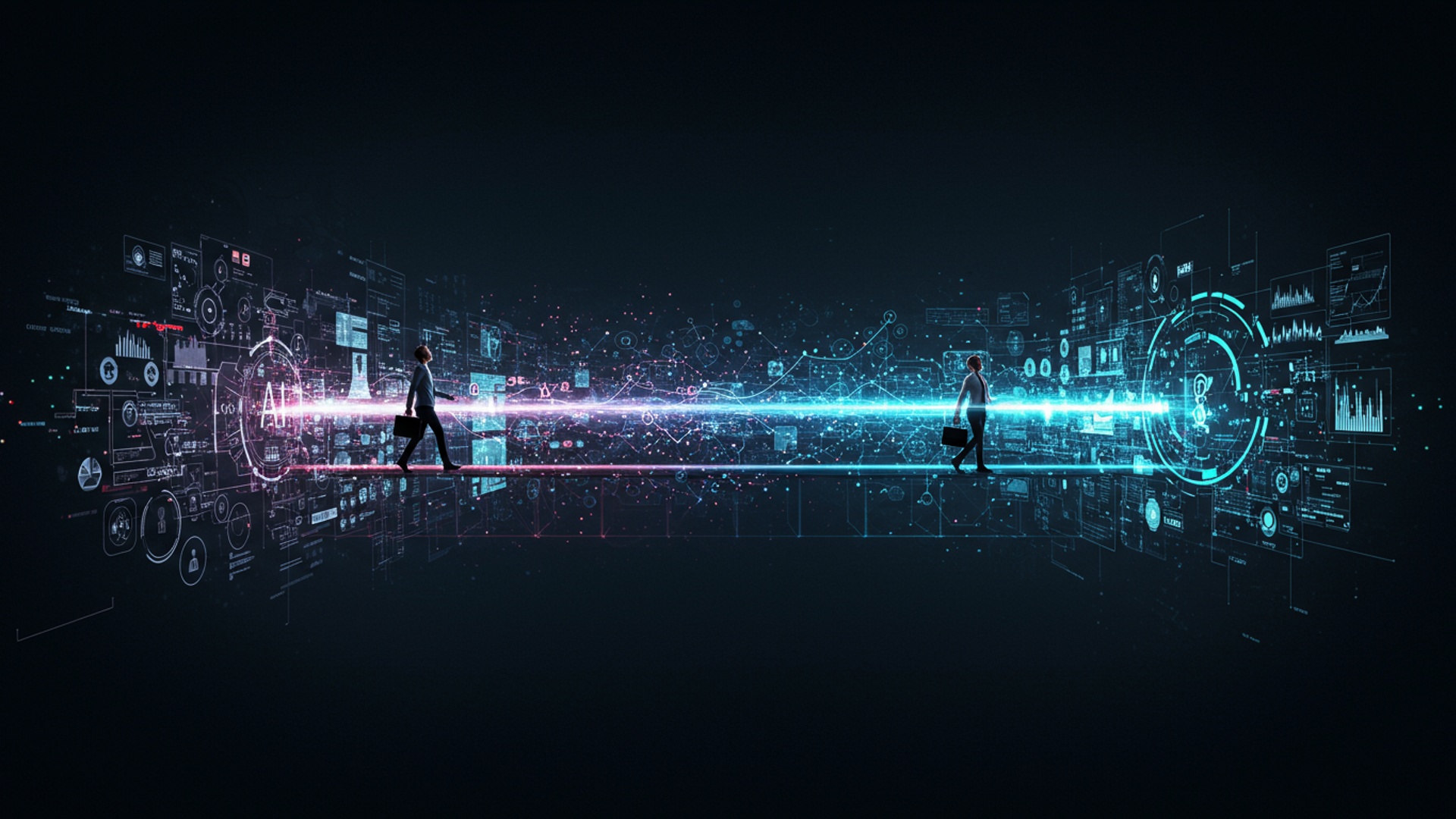 Switching to AI Your Step-by-Step Guide for a Seamless Career Move illustration