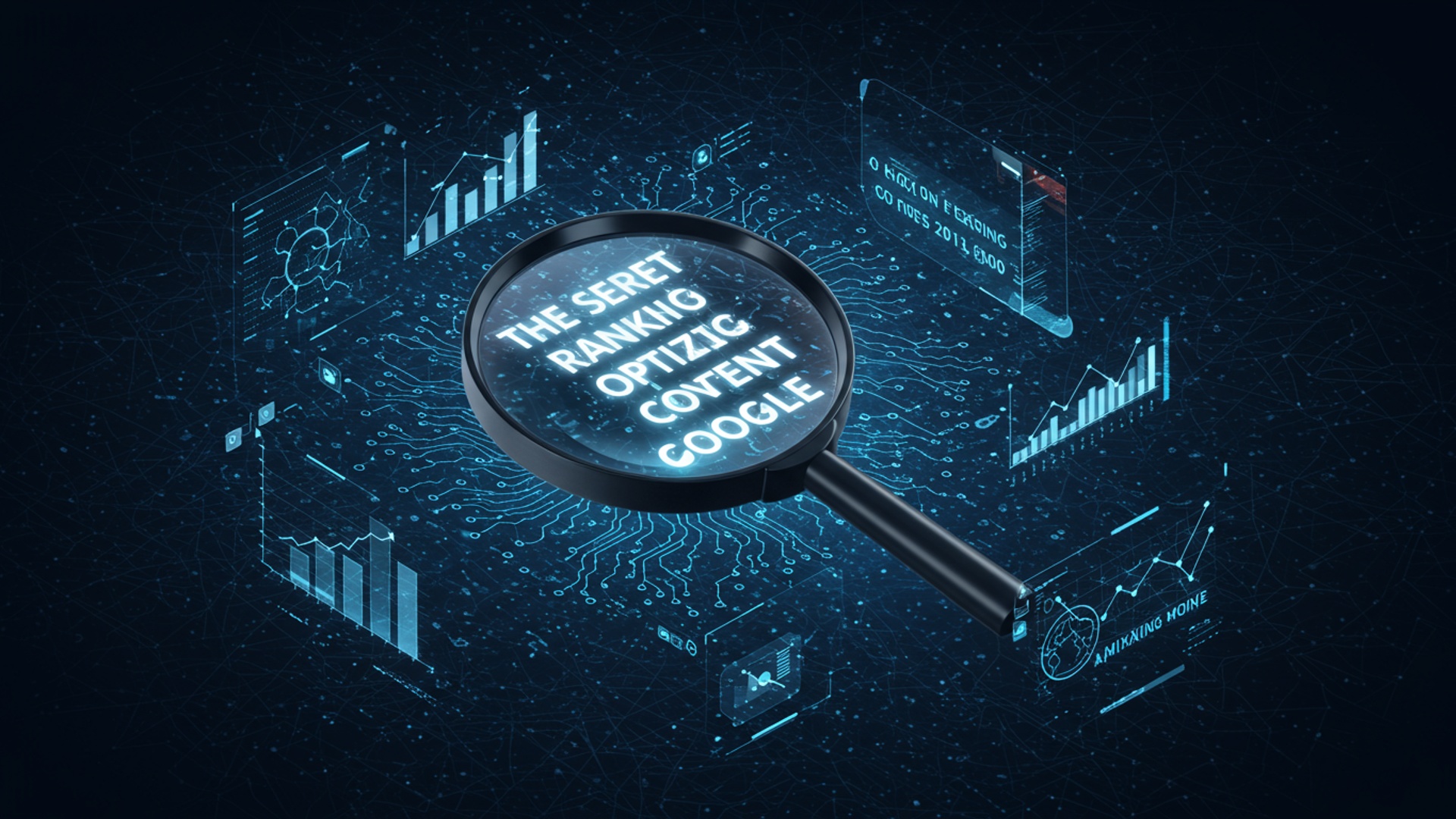 The Secret to Ranking High Optimizing AI Content for Google illustration