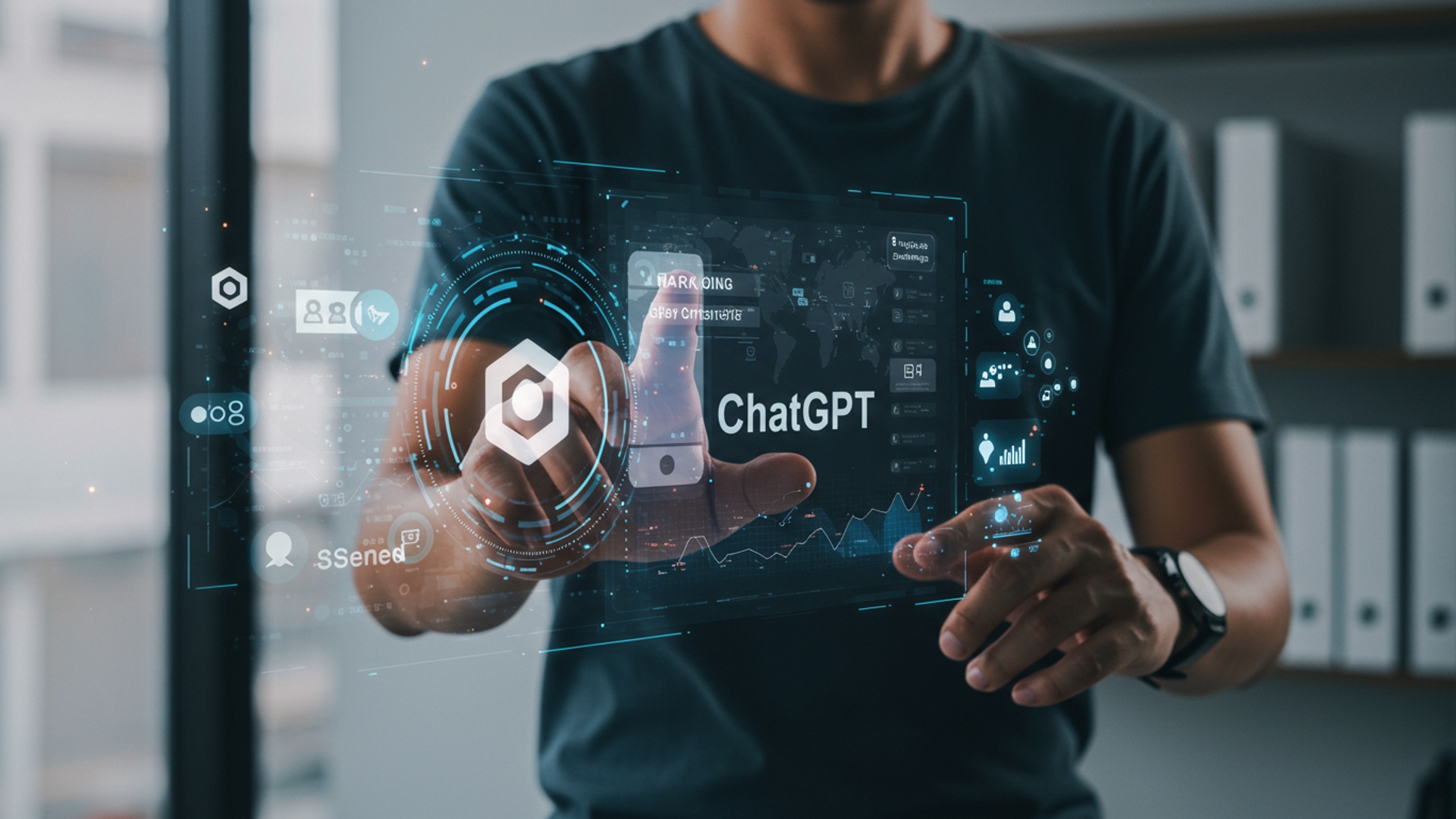 Unlock Marketing Success with ChatGPT Simple Strategies illustration