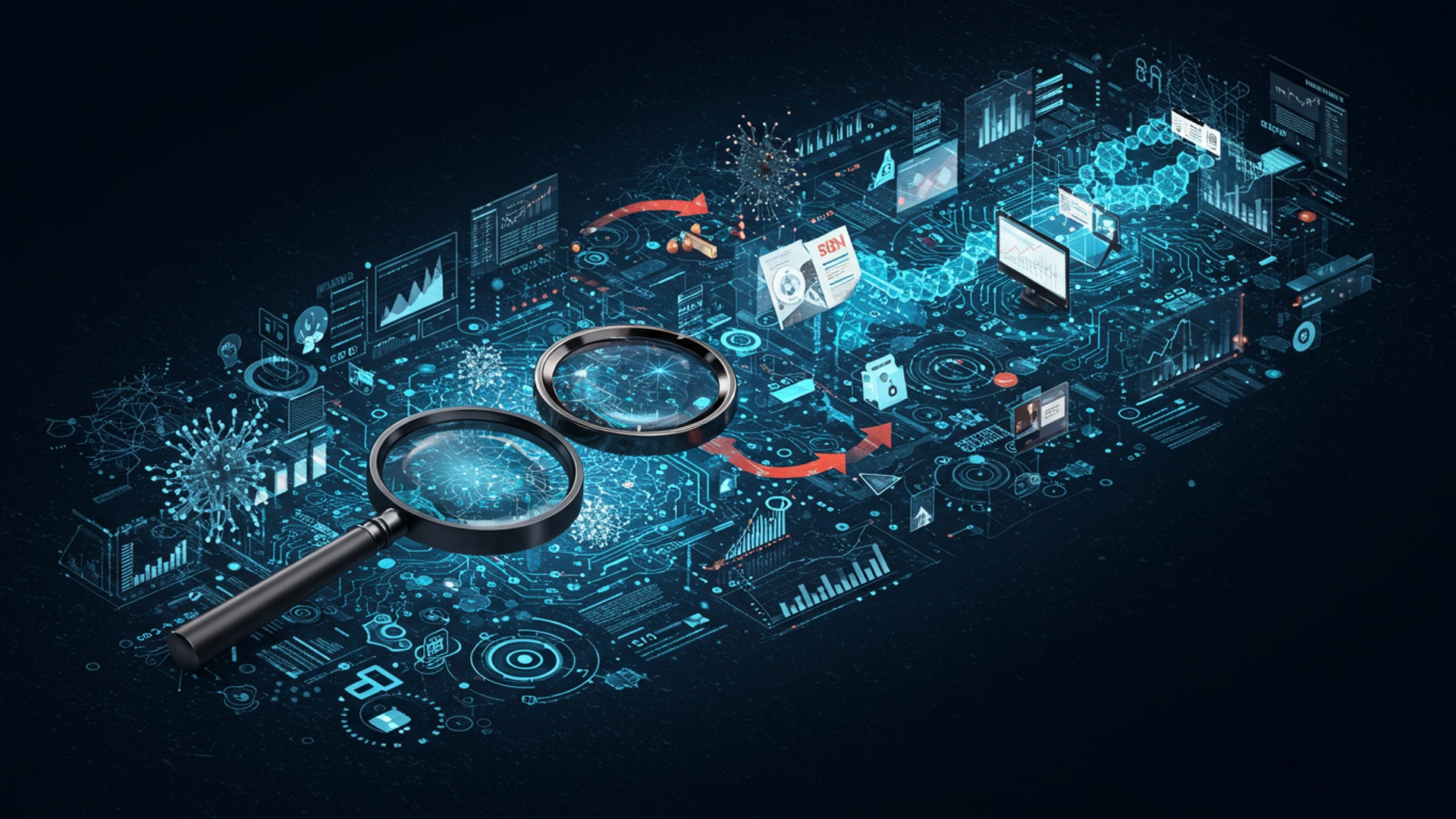 Unlock SEO Success 7 Ways AI Optimizes Your Content Strategy illustration