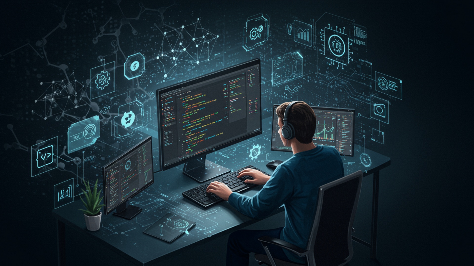 Unlock Your Code's Potential 7 AI Tools Every Developer Needs Now illustration