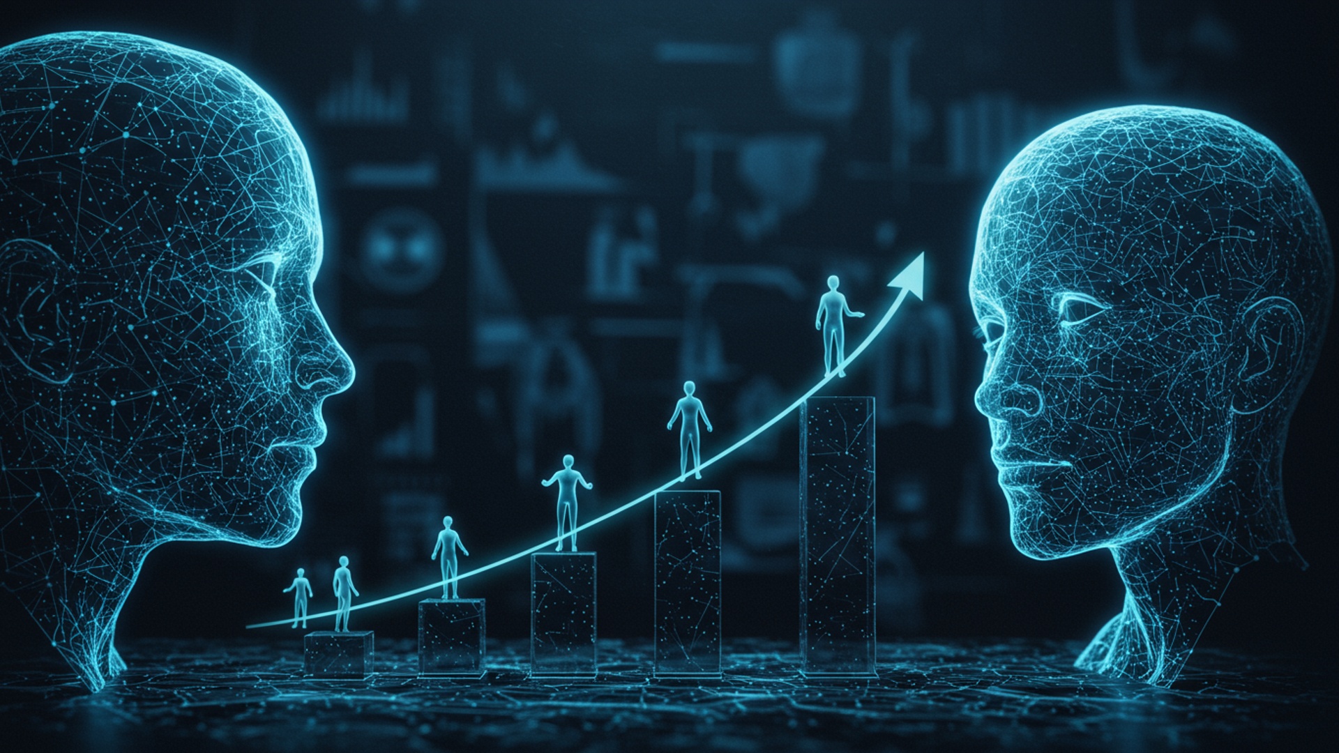 Unlock Your Future 7 Steps to a Thriving AI Career Path illustration