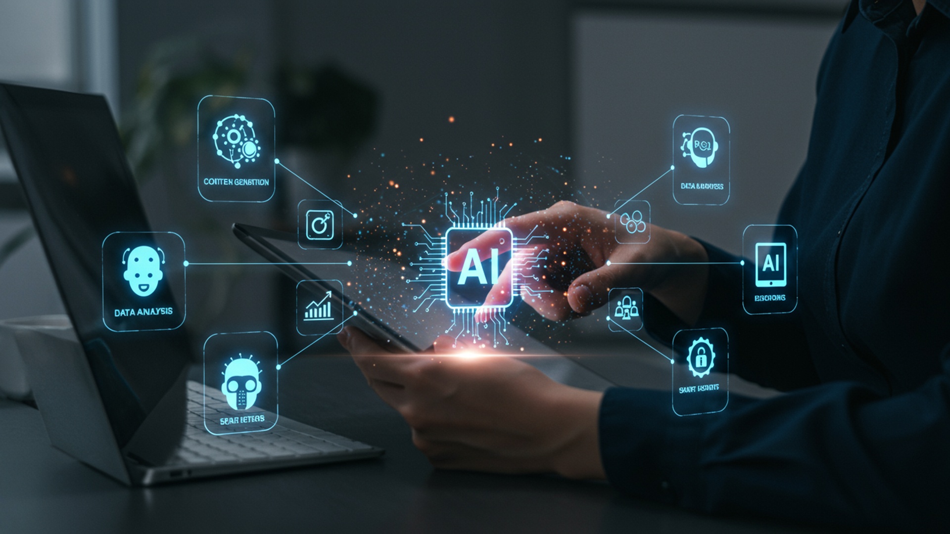 Your Everyday Guide Essential AI Tools for Real-World Tasks illustration