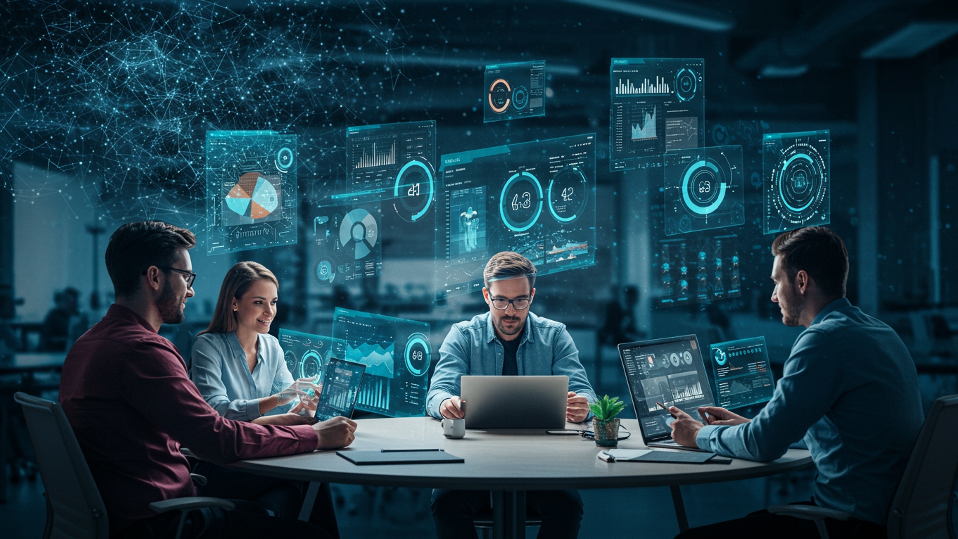 5 AI Tools That Will Supercharge Your Team Productivity illustration
