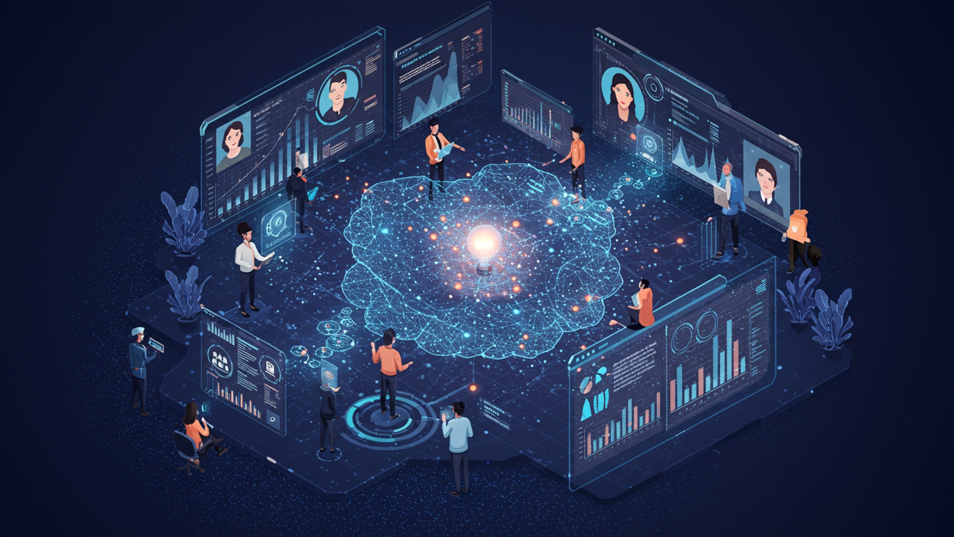 5 Game Changing Generative AI Marketing Strategies to Attract More Customers illustration
