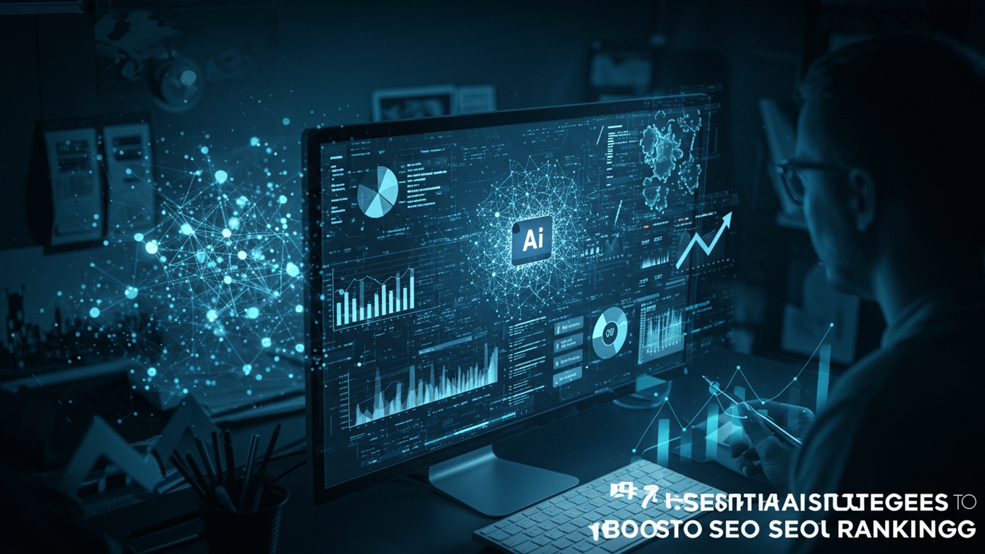 7 Essential AI Strategies to Boost Your SEO Rankings illustration