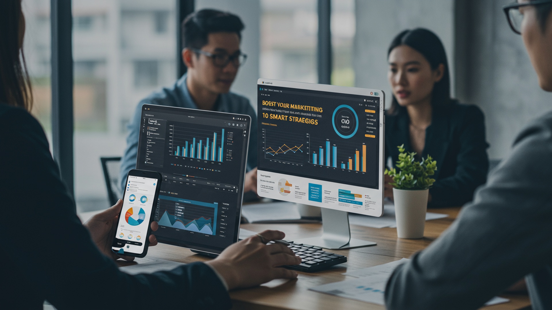 Boost Your Marketing with ChatGPT 10 Smart Strategies illustration