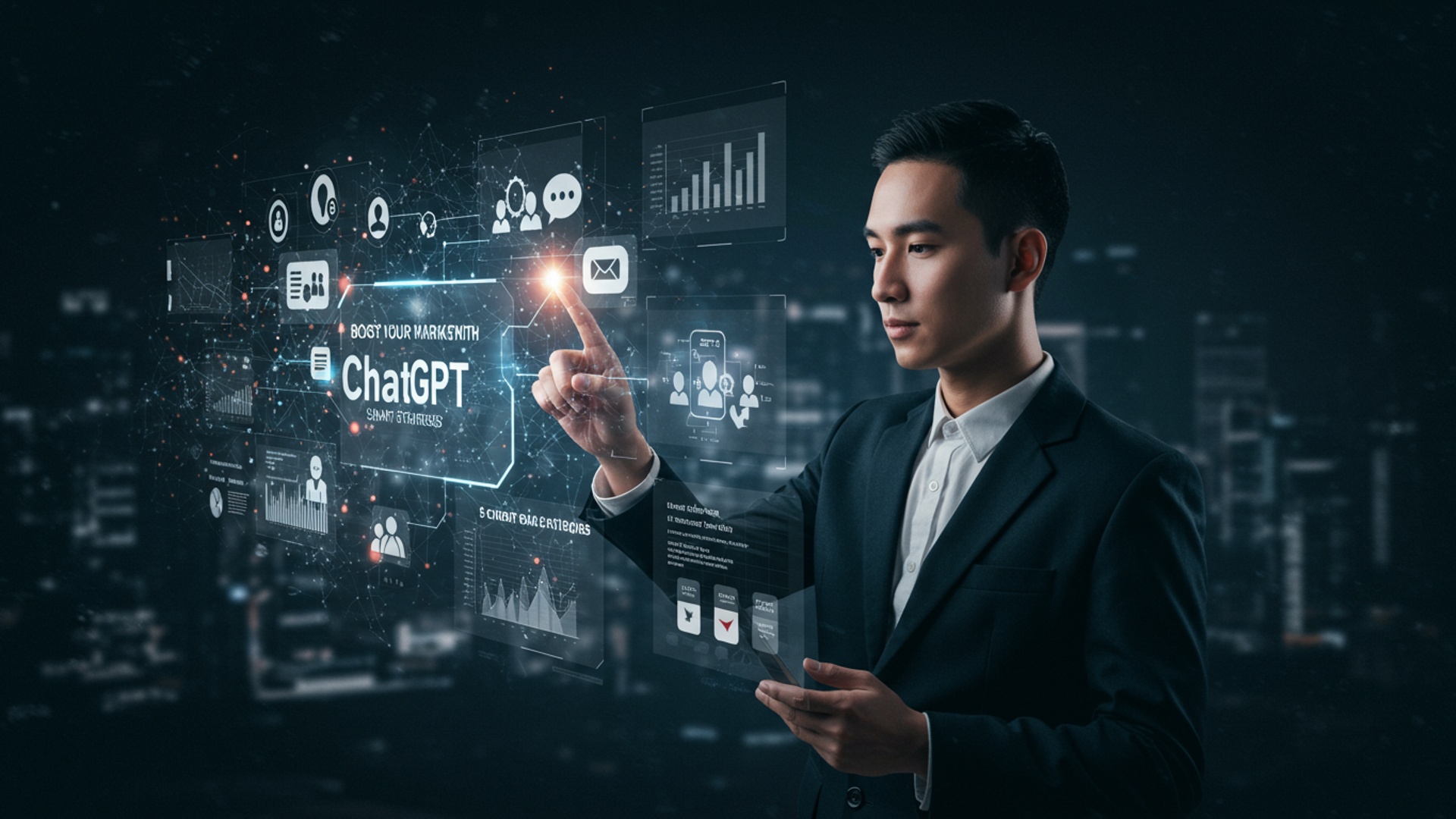 Boost Your Marketing with ChatGPT 5 Smart Strategies illustration