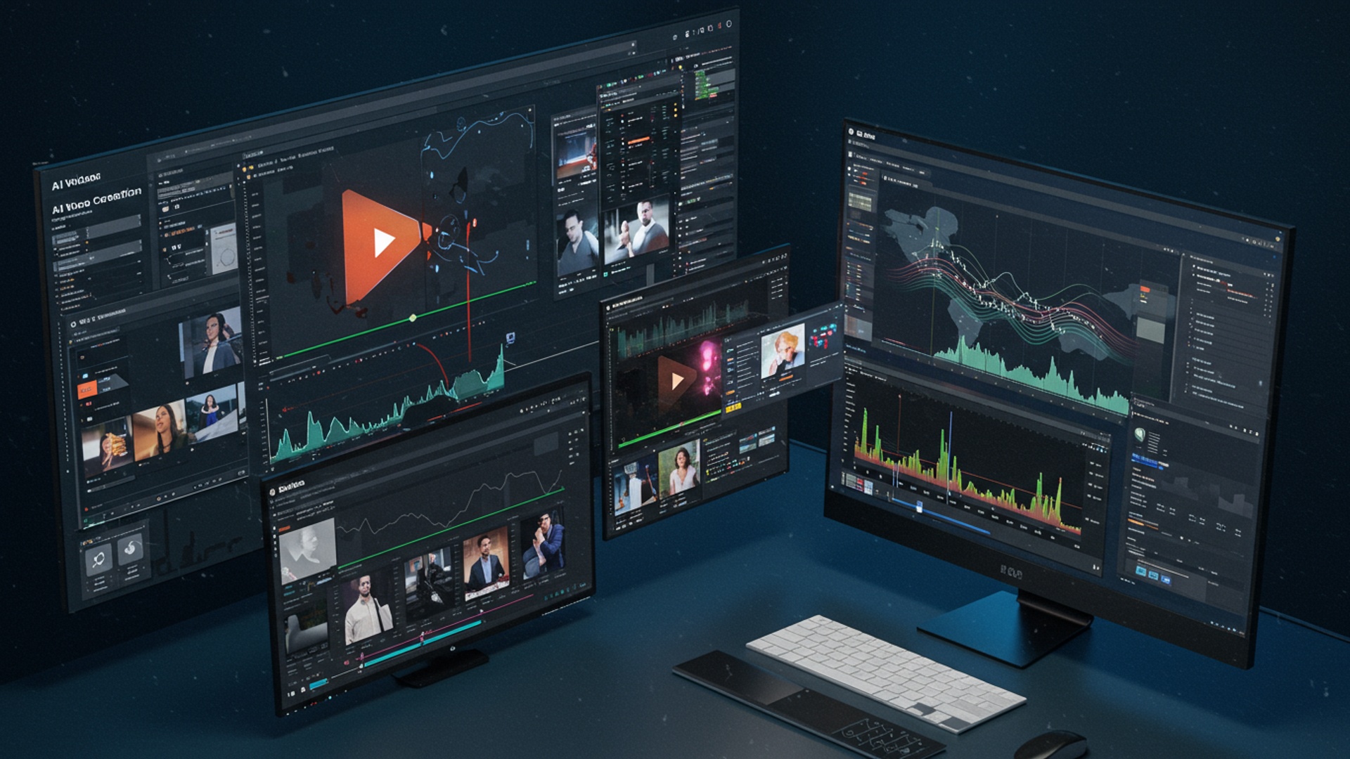 Create Stunning Videos with AI A Simple Guide for Everyone illustration