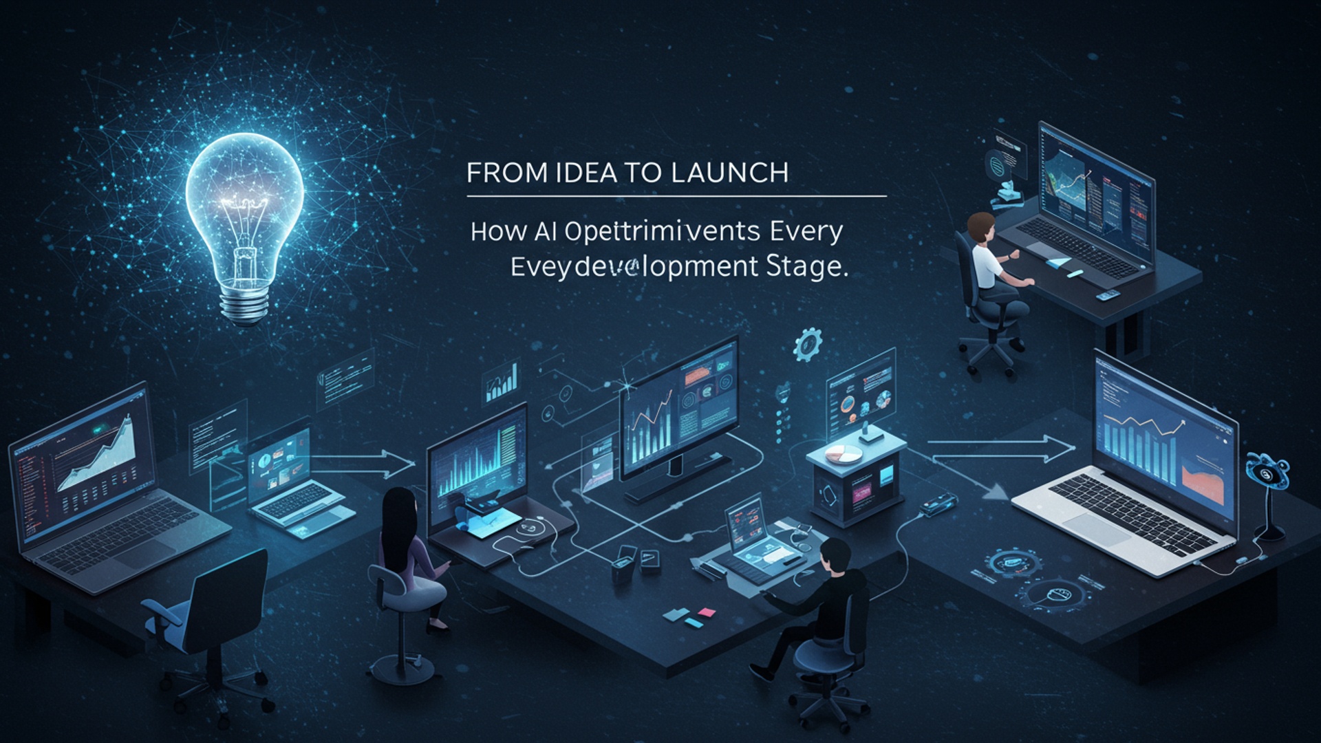 From Idea to Launch How AI Optimizes Every Development Stage illustration