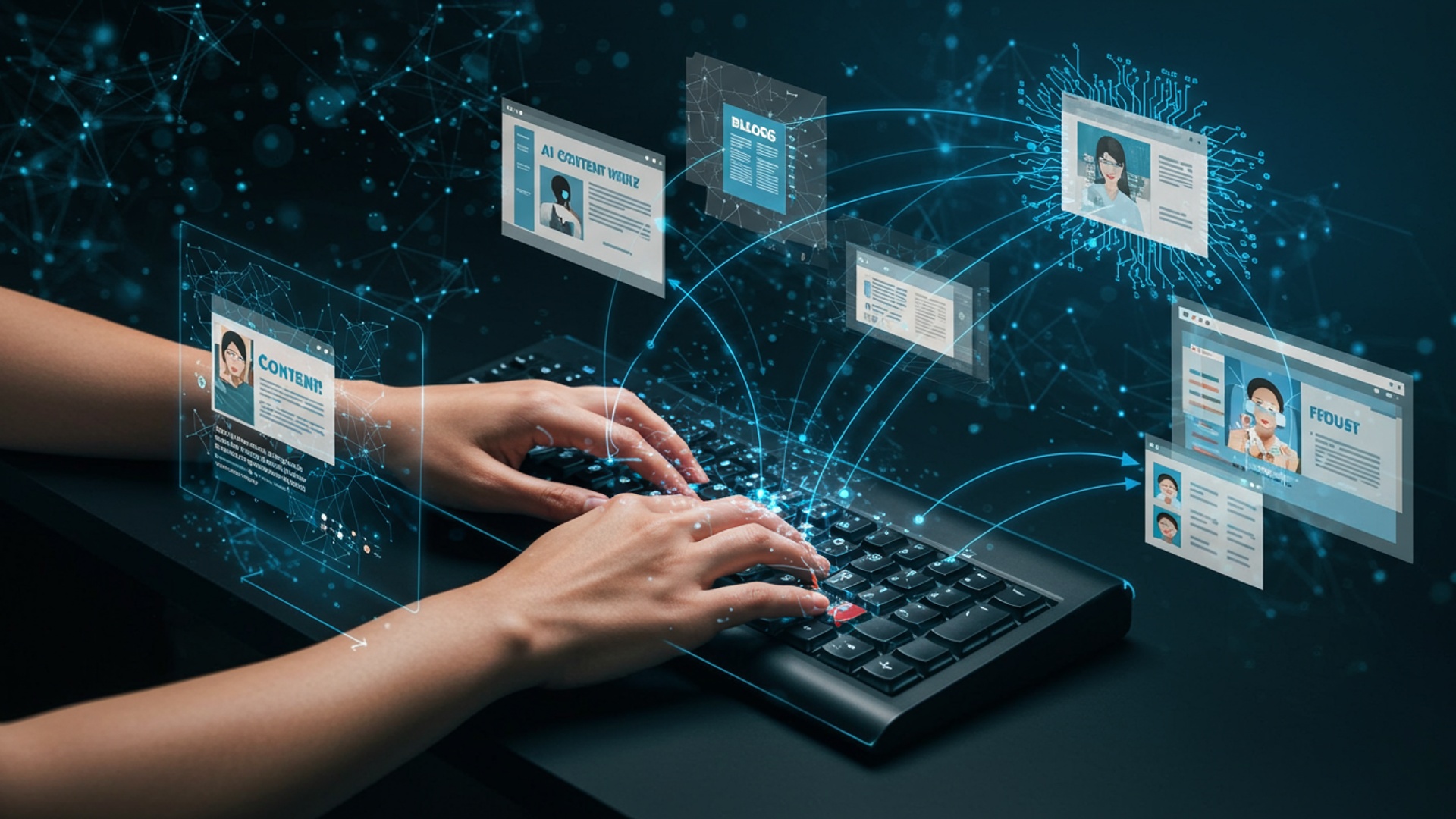 How to Start an AI Content Writing Career Your Essential Roadmap illustration